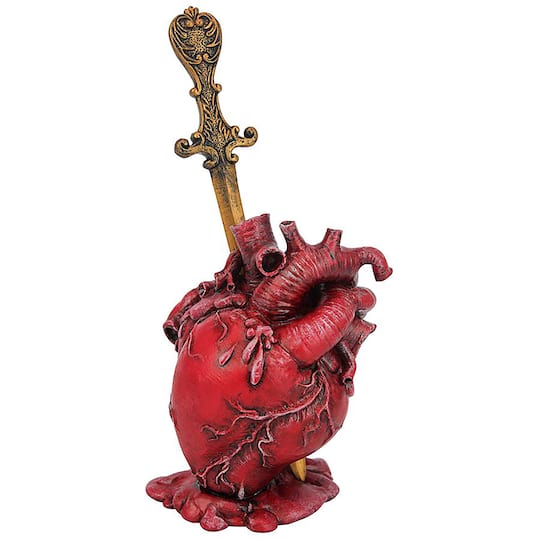 Design Toscano Edgar Allen Poe&#x27;s Tell-Tale Heart Statue